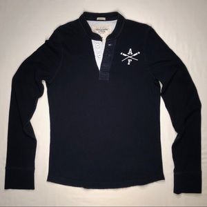 Abercrombie & Fitch | Navy Henley